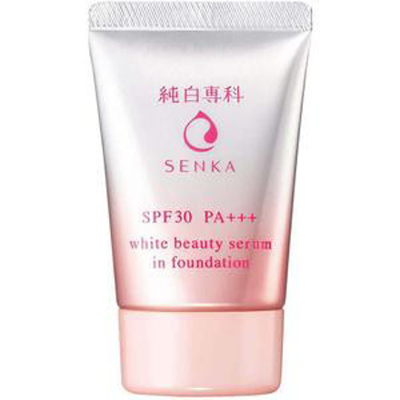 Picture of Senka by Shiseido White  Senka beauty Water Foundation natural Beige SPF30 PA+++ 30g