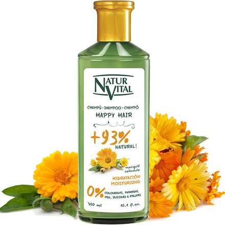 Picture of NaturVital Happy Hair Moisturising Shampoo 300ml