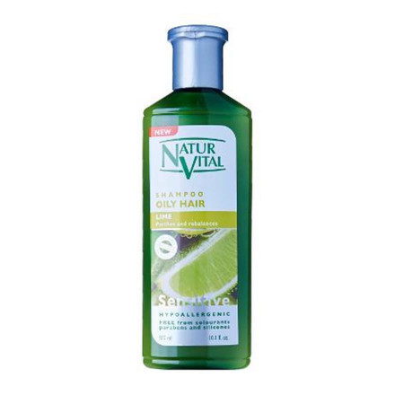 Picture of NaturVital Sensitive Lime Shampoo - Oily Hair 300ml