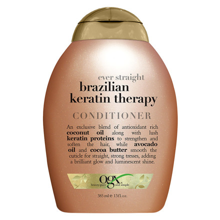 Picture of Ogx Ever Straight Brazilian Keratin Therapy Conditioner 385ml