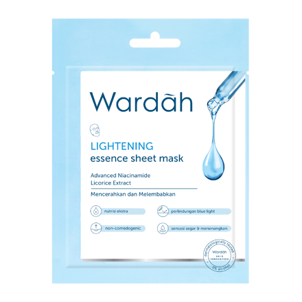 Picture of Wardah Lightening Essence Sheet Mask 20ml