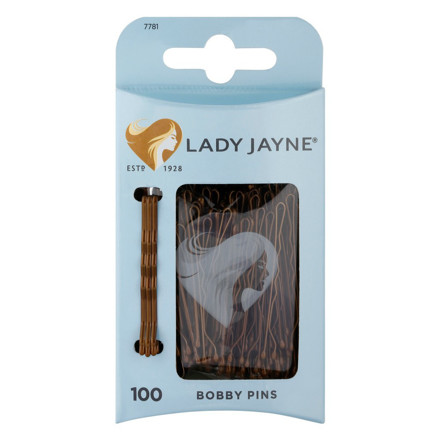 Picture of Lady Jayne Lj #7781 Bobby Pin Value Pack Brown