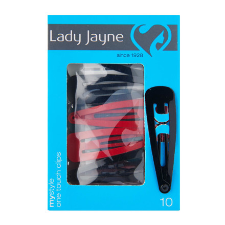 Picture of Lady Jayne One Touch Clip Mix Col 10'S
