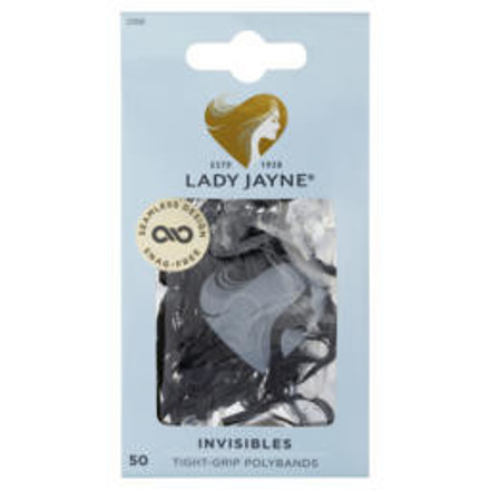 Picture of Lady Jayne Snaggles Elastic Black 50'S