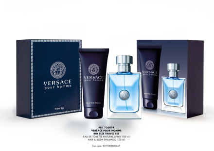 Picture of Versace Pour Homme Travel Set Edt 100ml + Shampoo 100ml