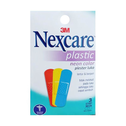 Picture of 3M Nexcare Neon Plastic Bandages
