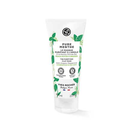 Picture of Yves Rocher Pure Menthe Purifying Clay Mask 75ml