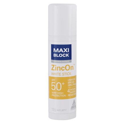 Picture of Maxiblock SPF 50+ Zinc On White Stick 12g