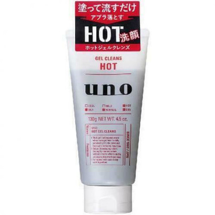 Picture of Uno by Shiseido Facial Foam Hot Cleansing Gel 130g