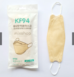 Picture of Mixshop KF94 Face Mask 4-ply Earloop Khaki 10's