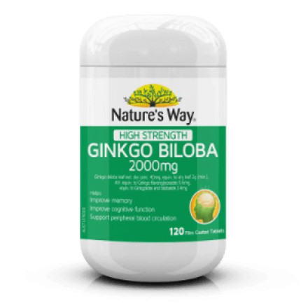 Picture of Nature's Way Ginkgo Biloba 2000mg 120's