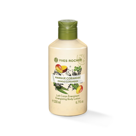 Picture of Yves Rocher Pn3 Energizing Mango Coriander Body Lotion - 200Ml