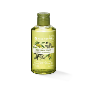 Picture of Yves Rocher Pn3 Relax Olive Petit Grain Bath Shower Gel - 200Ml