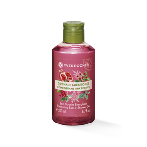 Picture of Yves Rocher Pn3 Energy Pomegranate Pink Berries Shower Gel 200ml