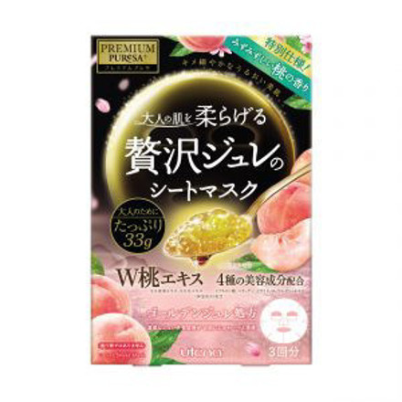 Picture of Utena Premium Puresa Golden Jelly Mask Peach - Single Sheet