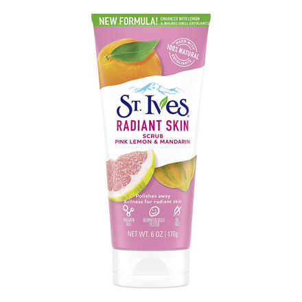 Picture of St Ives Facial Scrub Radiant Skin Pink Lemon 170g