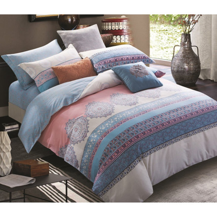 Picture of Aussino Inspire Mindala Fitted Sheet Set