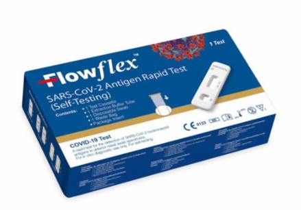 Picture of Flowflex Sars-Cov-2 Antigen Rapid Test Nasal Box of 1 Test
