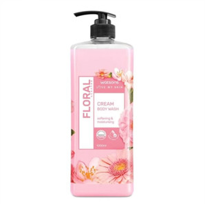 Picture of Watsons Cream Body Wash - Floral 1L