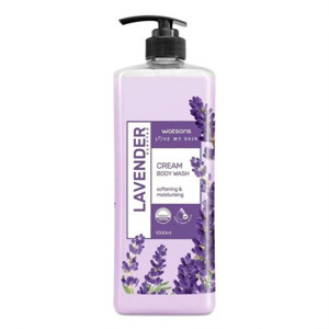Picture of Watsons Cream Body Wash - Lavender 1L