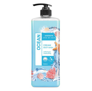 Picture of Watsons Cream Body Wash - Ocean 1L