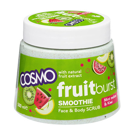 Picture of Cosmo Fruit Burst Scrub Mint Melon & Kiwi 500ml