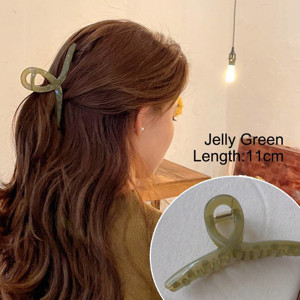 Picture of Mixshop High Quality Korean Jelly Green 11cm Clip #1080