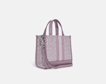 Picture of COACH Dempsey Tote 22 In Signature Jacquard With Stripe And Coach Patch