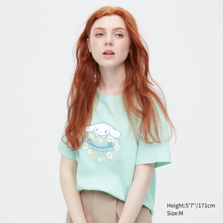 Picture of Uniqlo Sanrio Characters UT (Short Sleeve Graphic T-Shirt Green)