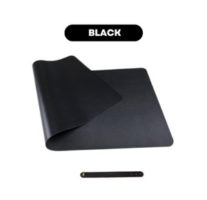 Picture of Mixshop Premium Leather Large Mouse/Desk Pad Black 60 x 30cm
