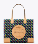 Picture of TORY BURCH ELLA PRINTED SMALL TOTE