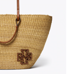 Picture of TORY BURCH ELLA STRAW BASKET TOTE
