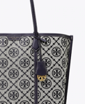Picture of TORY BURCH PERRY T MONOGRAM TRIPLE-COMPARTMENT TOTE