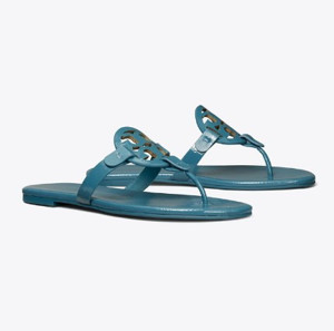 Picture of TORY BURCH MILLER SOFT SANDAL, PATENT LEATHER