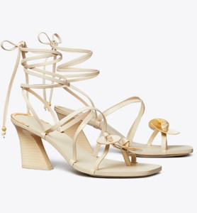 Picture of TORY BURCH KNOTTED HEELED SANDAL