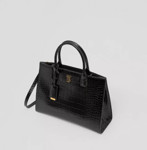 Picture of BURBERRY Embossed Leather Small Frances Bag