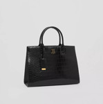 Picture of BURBERRY Embossed Leather Small Frances Bag