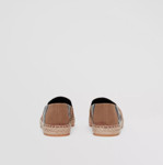 Picture of BURBERRY Check Cotton Espadrilles