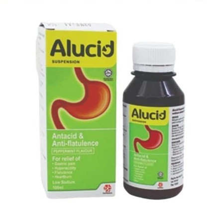 Picture of Alucid Antasid & Anti-Flatulen 100ml