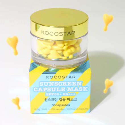 Picture of Kocostar Sunscreen Capsule Mask Spf50+PA+++ 0.25g x 50's