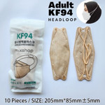 Picture of Mixshop KF94 Face Mask 4-ply Hijab Headloop Cream 10's