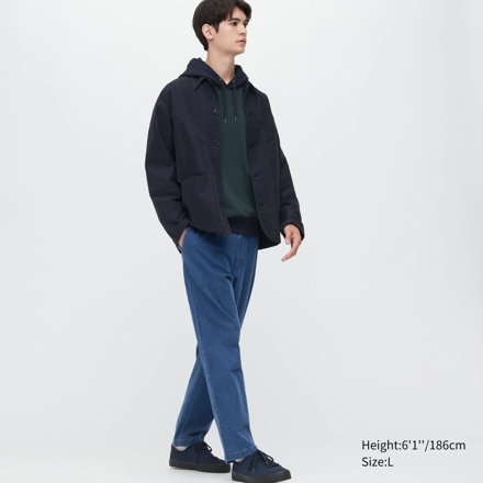 Picture of Uniqlo Cotton Relaxed Ankle Pants (Denim)