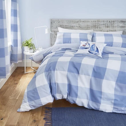 Picture of Catherine Lansfield Boston Check Double Duvet Set