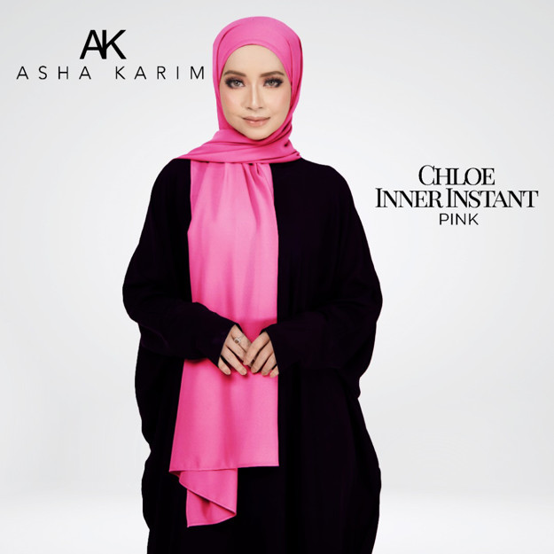 Picture of Asha Karim Chloe Inner Instant Shawl Pink