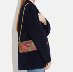 Picture of Coach Poppy Crossbody With Card Case In Signature Canvas
