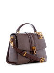 Picture of Guess Ginevra Logo Elite Society Satchel Latte Log