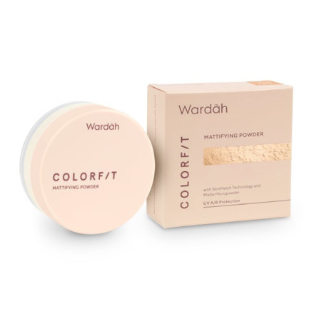 Picture of Wardah Colorfit Mattifying Powder 22N Light Ivory