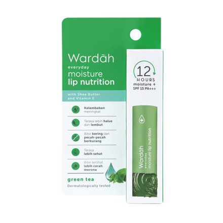 Picture of Wardah Everyday Moisture Lip Nutrition Green Tea 4g