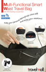 Picture of Travelmall Smart Waist Travel Bag, with RFID Blocking Compartment