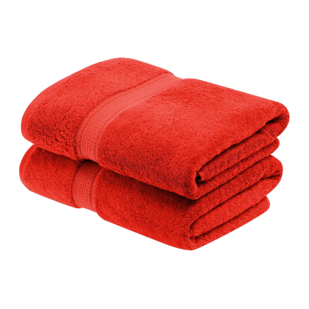 Picture of Tokuda Bath Towel 100% Cotton - Red